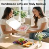 6 PCS 11"x8" Sublimation Glass Cutting Board with 6 Display