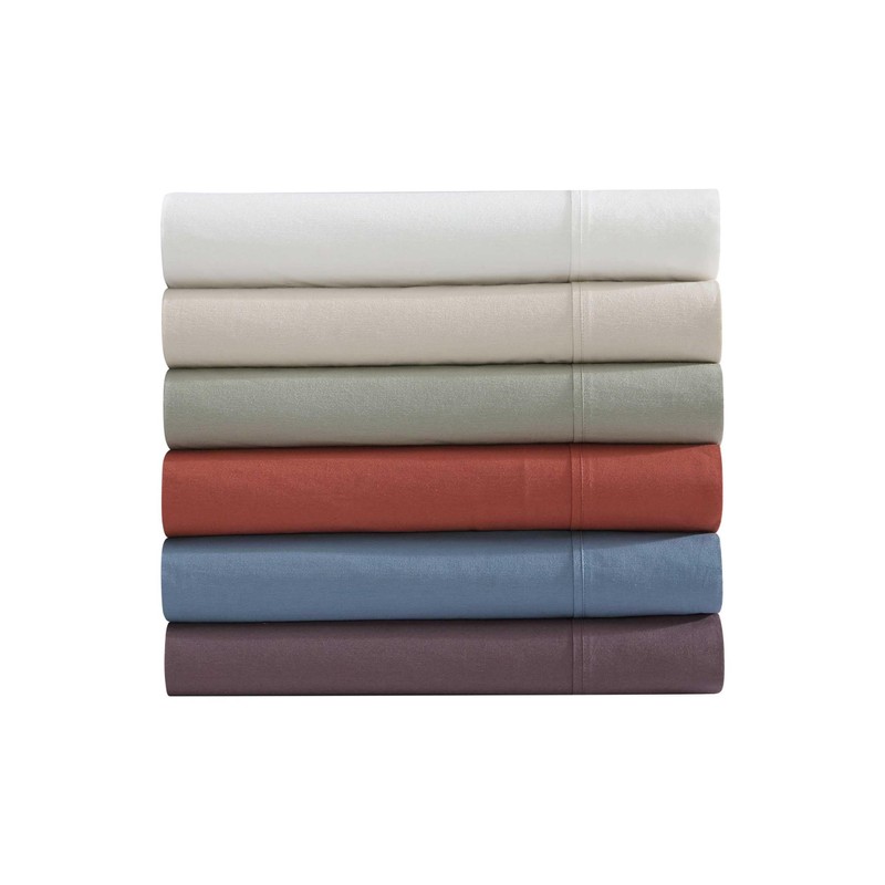 Eddie Bauer - Queen Sheet Set, Washed Percale Bedding Set