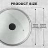 Wadaza Pan Lid 13 Inch - Tempered Glass Pot Lid