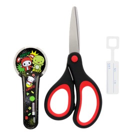 Sunstar Stationery YouTuber Scissors for Crafts, Right Hand, Maizen Sisters S3720950