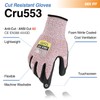 DEX FIT Level 5 Cut Resistant Gloves Cru553, 3D Comfort