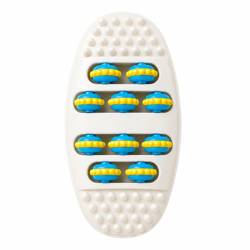Manual Foot Massage Roller for Relaxation – Acupressure Board with