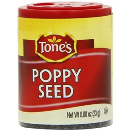 Tone's Mini's Poppy Seed, 0.80 Ounce (Pack of 6)