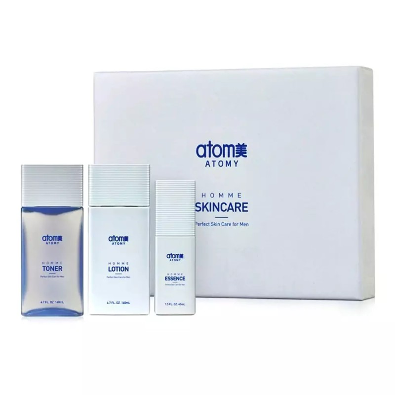Atomy (최신상품) 애터미 옴므 스킨 케어 (3종) Latest Atomy Homme