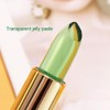 Generic Long Lasting Crystal Jelly Aloe Vera Lipsticks Temperature Color
