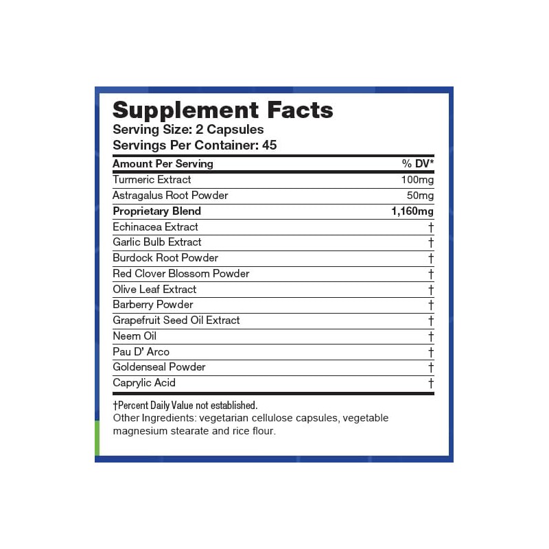 LifeSource Vitamins All Natural Anti-B Bronchial & Lung Support –