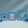 Tiardey 10PCS 3D Floating Frame Display Holder Stands PE Film
