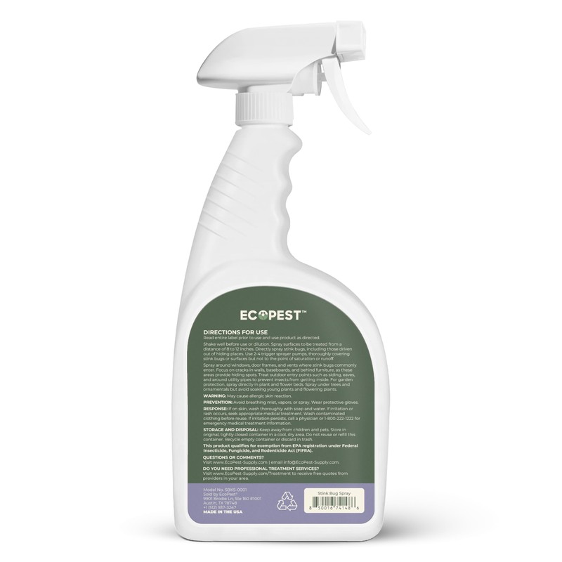 Stink Bug Spray, 22 oz. | Natural, Plant-Based Stink Bug