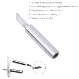 5Pcs Soldering Iron Tips, 900M Solder Tip Replacement, Solder Welding Replacement Tip Kit Use for Hakko, Radio Shack Solder Station etc (5PCS 900M-T-SK)