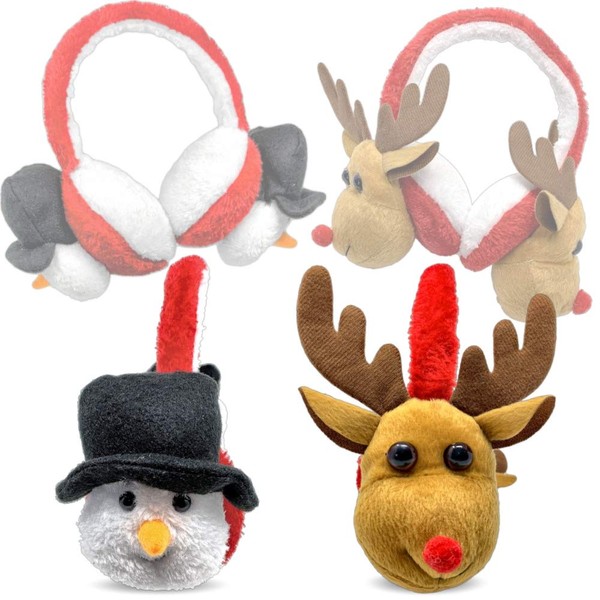 BANBERRY DESIGNS Christmas Ear Muff Set of 2 – 2