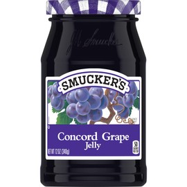Smucker's Concord Grape Jelly, 12 Ounces (Pack of 6)