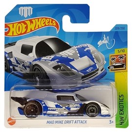 Hot Wheels - Mad Mike Drift Attack - HW Exotics 5/10 - HKG58 - Short Card - Toyo Tires - Rotiform - K&N - Mattel 2023 - 1:64