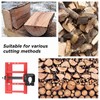 Vertical Cutting Chainsaw Mill, Upgrade Lumber Guide Rail Saw Steel