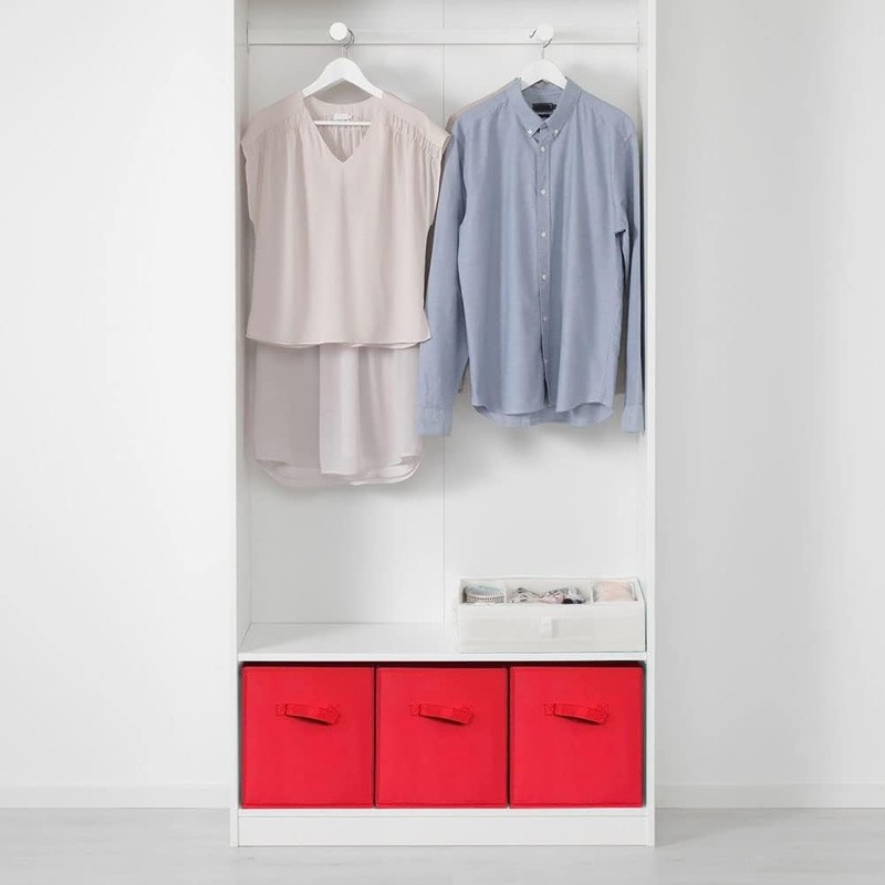 powerking Storage Bins, Foldable Fabric Storage Cubes and Cloth Storage