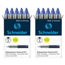 Schneider Schneider Rollerpatrone 852, M, königsblau, 5er Schachtel (10 Patronen (Königsblau))