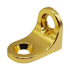 M4TEC Heavy Duty Shelf Brackets Support for Wardrobe Shelf Fixings - 10 Pack Brass Steel Metal Shelf Support Peg, Wall Brackets for Shelves, Closet Shelve Support, Shelf Support Bracket - 22x14x16.5mm