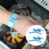 2 PCS Anti-Static Metal Adjustable Wrist Strap, Electrostatic Discharge ESD,