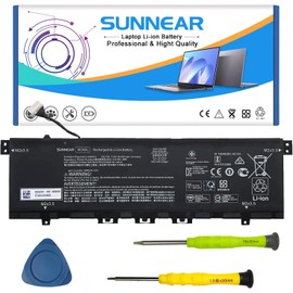 SUNNEAR L08496-855 KC04XL Laptop Battery for HP Envy X360 13-AG 13M-AQ 13-AR 13-AH 13-AQ 13-ah0051wm 13-ag0001la Series HSTNN-DB8P HSTNN-IB8K KC04053XL L08544-1C1 L08544-2B1 TPN-W133 TPN-W136