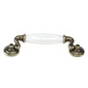 Chinflly 4 PCS Ceramic Handles Pulls,4.5 Inch / 115 mm