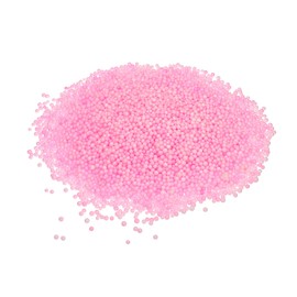 MECCANIXITY Foam Beads Foam Balls 2-3mm for Wedding and Party Decorations, Tiny Packing Balls, Arts DIY Crafts Supplies (Pink,1 Pack Approx 4000pcs)