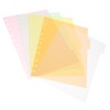 DOITOOL 5sheets Binder Dividers Plastic Index Tabs Organizers for Notebooks