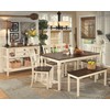 Signature Design by Ashley Whitesburg Cottage Rake Back Dining Chair,