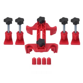 Qiilu 9 Pieces Car Dual Cam Clamp Camshaft Engine Timing Sprocket Gear Locking Tool Kit
