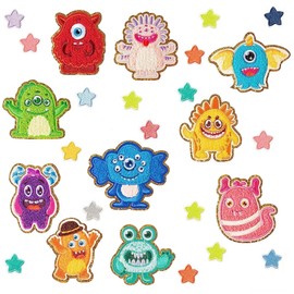 Iron-On Patches, Appliqué Iron-On Patches, Iron-On Patches for DIY, Applique for Iron-On Children, Textiles Iron-On Patches for DIY Clothing