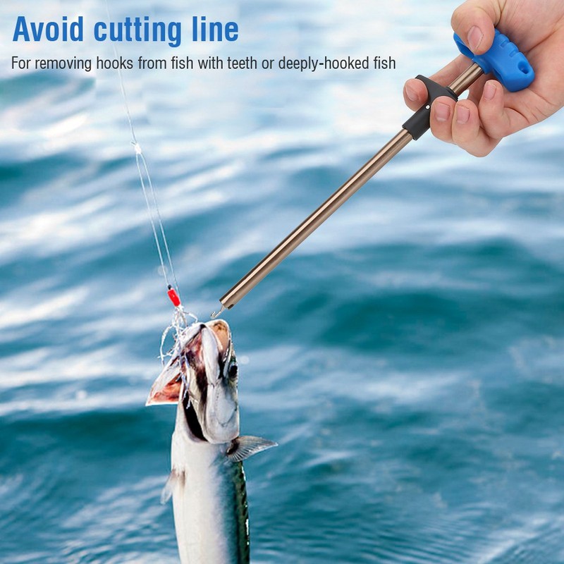Practical T shaped Fish Hook Detacher Remover Removing Tool Fishing