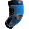 HYRS Rodillera Elástica Antideslizante Compresión Ejercicio Unisex Azul TCH
