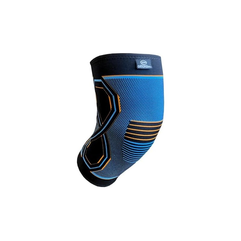 HYRS Rodillera Elástica Antideslizante Compresión Ejercicio Unisex Azul TCH