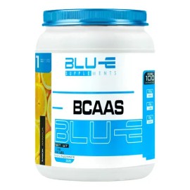 Aminoácidos Bcaas Blu-e 1 Kg Sabores 100 Servicios Full Naranja                                                                                       