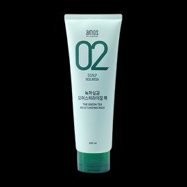 Green tea experience Amos Moisturizing Pack 250ml 1 x / 아모스 모이스처라이징 팩 250ml 1개