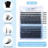 Individual Eyelash Set 240 Pieces C Crul 8-16 mm Clusters