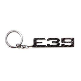 BlackStuff Carbon Fibre Keyring Badge Compatible with M5 E39 BS-327, black, s