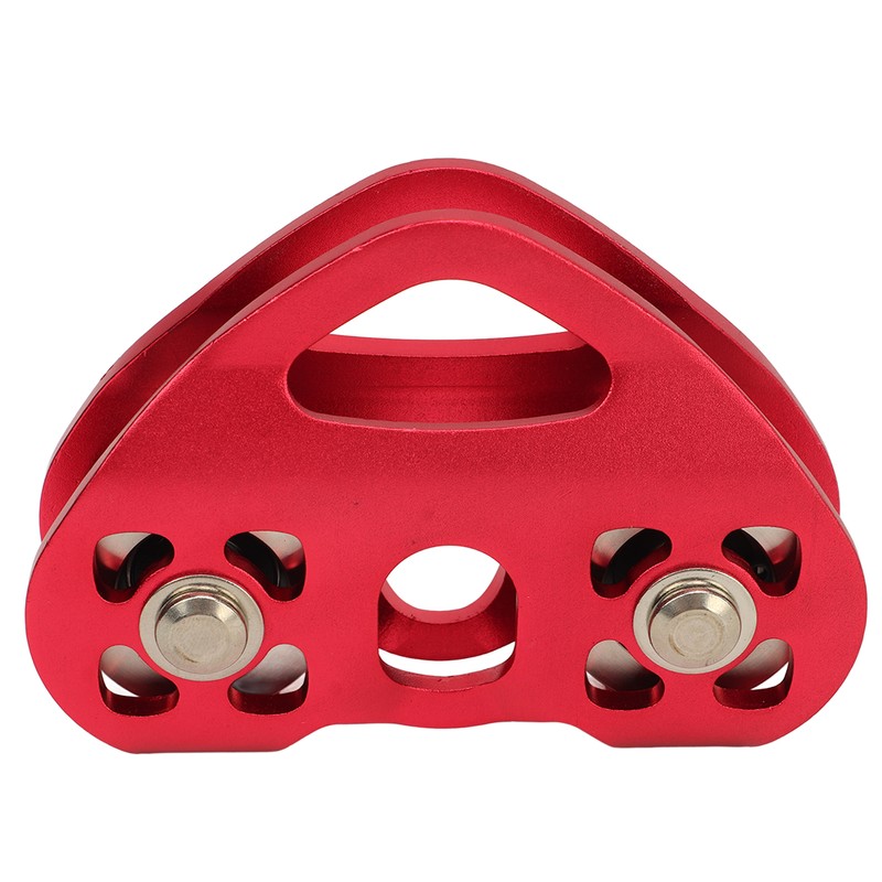 Mountaineering Climbing Double Axle Double Zip Line Trolley Steel Rope