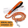 S-ETOVUS Dog Leash Chew Proof, Chain Leash Anti Chew Dog