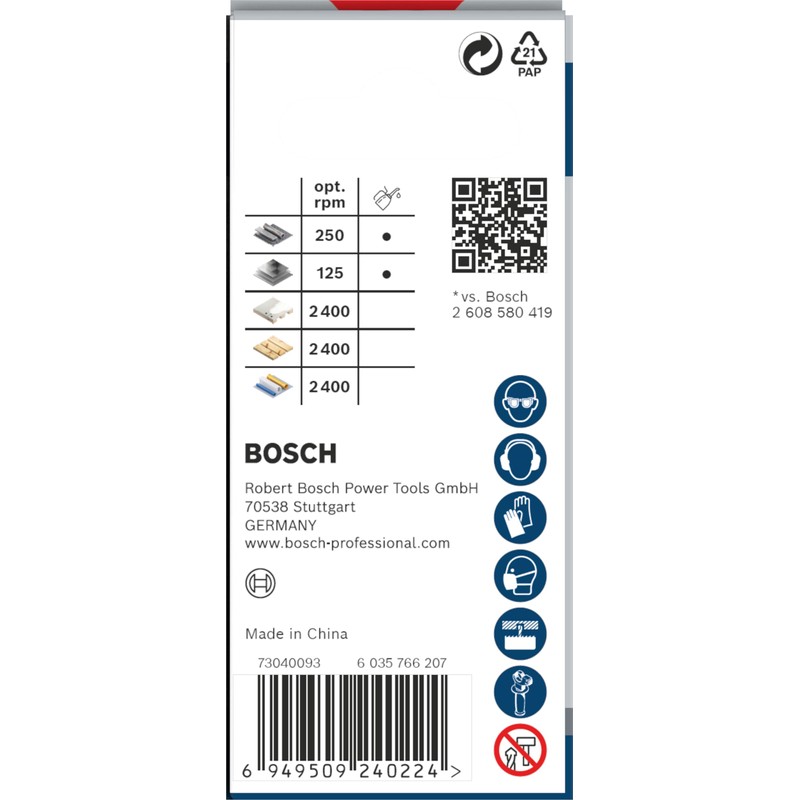 Bosch 1 x PRO Multi Material Power Change Plus Hole