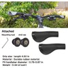 GORIX Bike Ergo Grips Bar End Cycle Lock On Handlebar