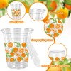 JarThenaAMCS 50Pcs Little Cutie Plastic Cups with Lids and Straws
