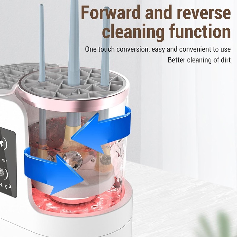 Electric Makeup Brush Cleaner, USB Electric Makeup Brush Cleaner Clear