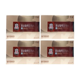 Jeonggwanjang CheongKwanJang Red Ginseng Vitality Plus 40ml x 30 pieces (4 boxes) / 정관장 홍삼활력 플러스 40ml x 30개입 4박스