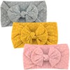 3 Pcs Baby Headband Baby Turban Headband Baby Girl Headbands