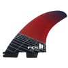 FCS II Matt Biolos Tri Fin Set (Red, Medium)