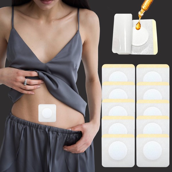 20Pcs Castor Oil Pack Wrap, Castor Oil Patches for Belly