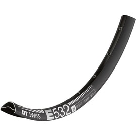 DT Swiss E 532 29" Tubeless-Ready Disc Rim: 32h, Black