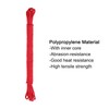 MECCANIXITY Polypropylene Rope Braid Cord 15M/49.2ft 3/16" 5mm Red for