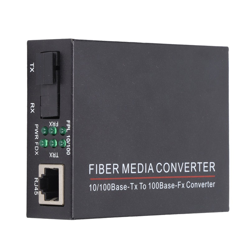 Fiber Transceiver TBCMC3312ES20A 100M Single Mode 20KM SC 1310NM Media
