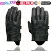 Milwaukee Leather MG7571 Men's Black ‘Col-Tec’ Leather ‘Reflective Skull’ Motorcycle