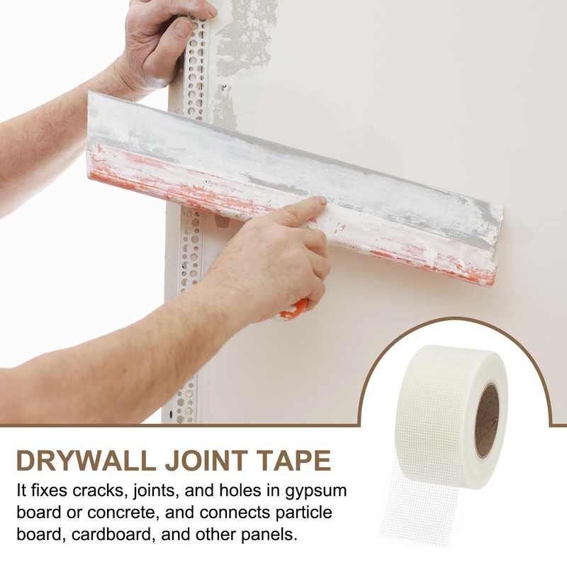 PATIKIL Drywall Repair Mesh Tape 3" x 164 ft Fiberglass